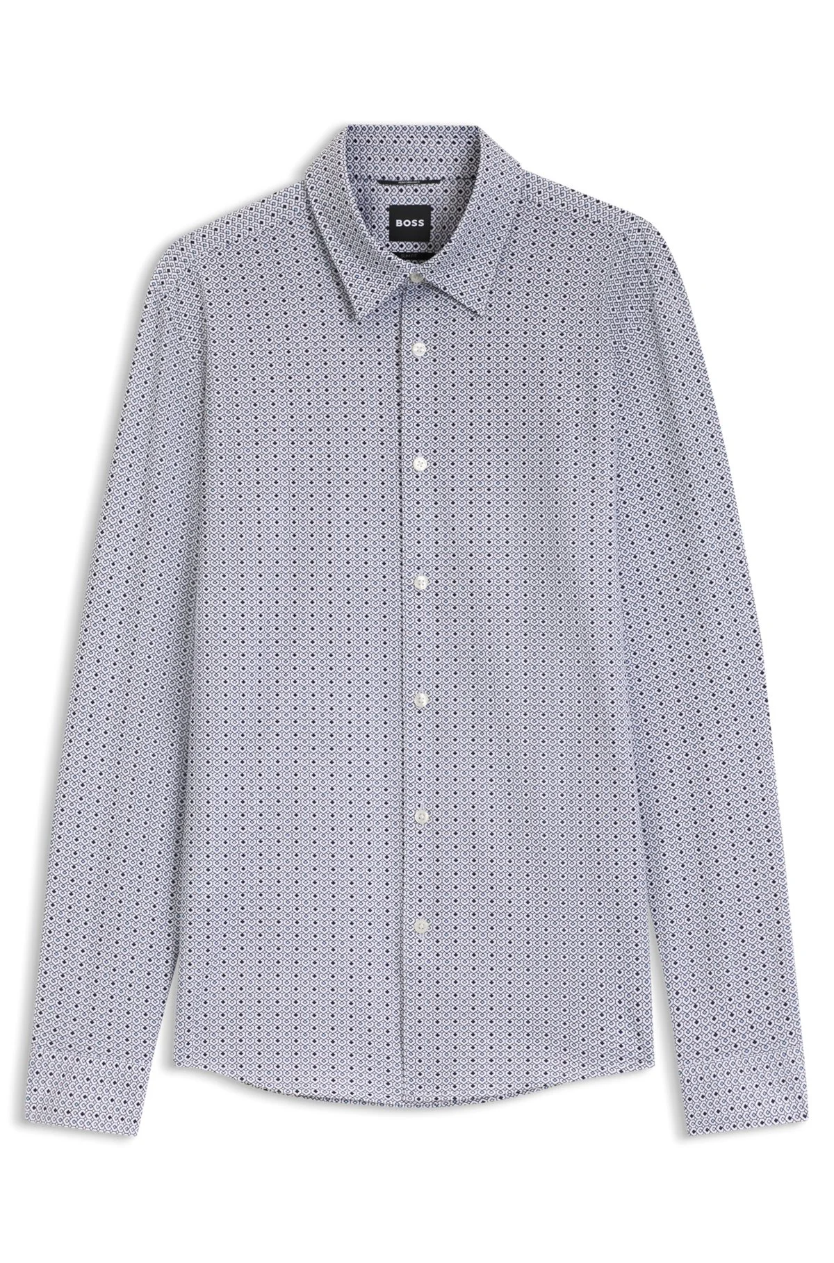 SLIM-FIT PRINTED SHIRT - 1