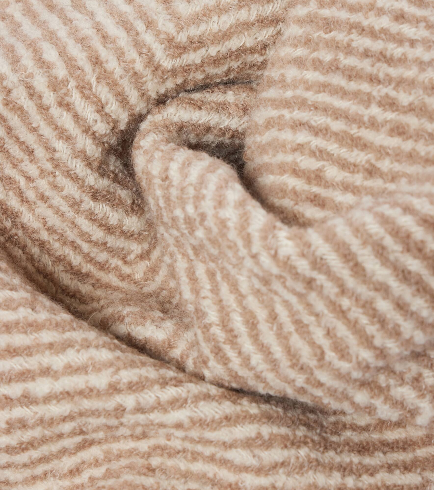 Alpaca and wool-blend scarf - 4