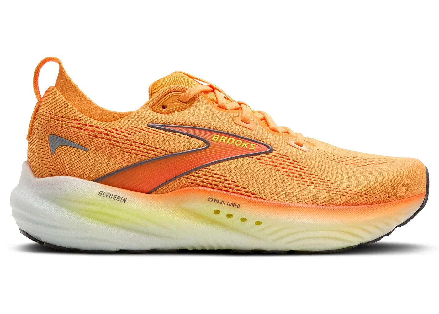 Brooks Glycerin 22 Orange Nightlife White - 1