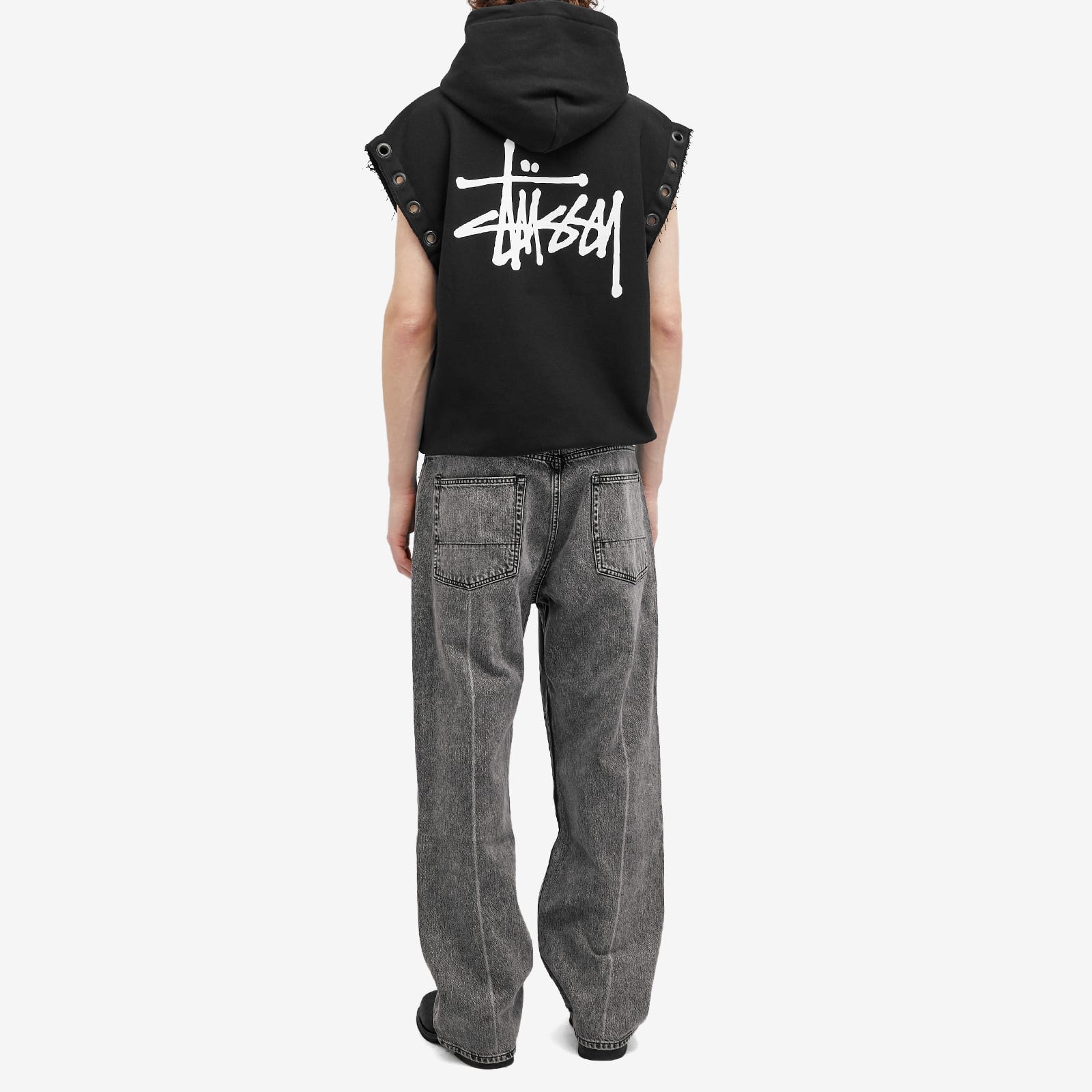 Junya Watanabe MAN X STUSSY HOODED VEST | REVERSIBLE