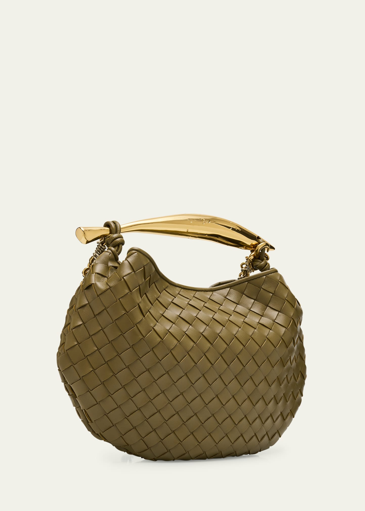 Sardine Small Nappa Leather Top-Handle Bag - 3