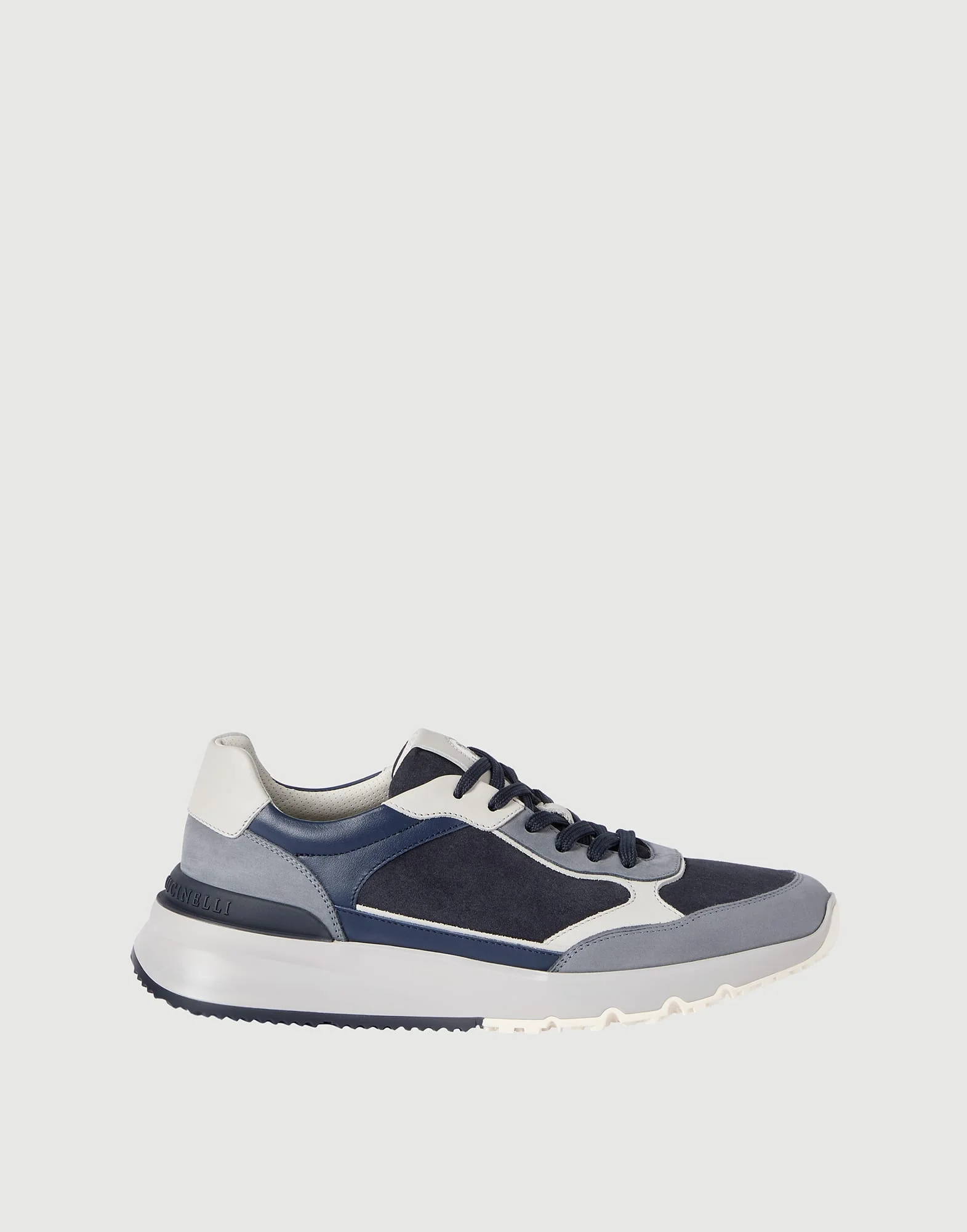 Nubuck and suede runners - 1