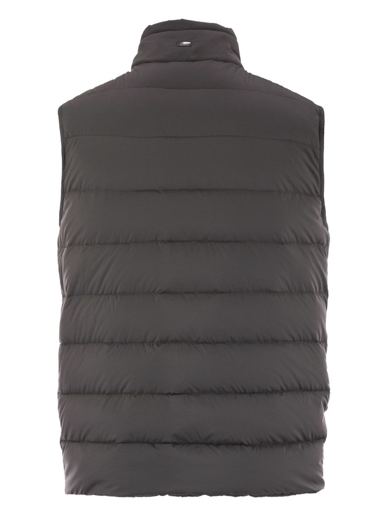 Herno zip-up gilet outlook