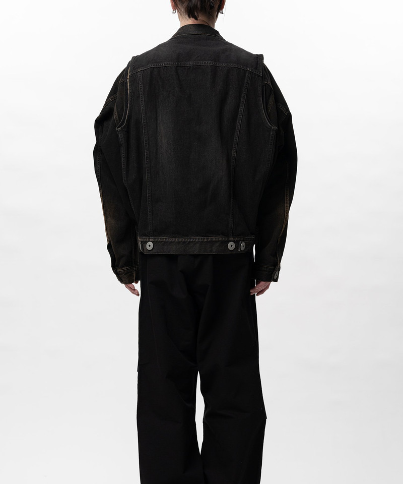 Vest Combined Denim Jacket 5