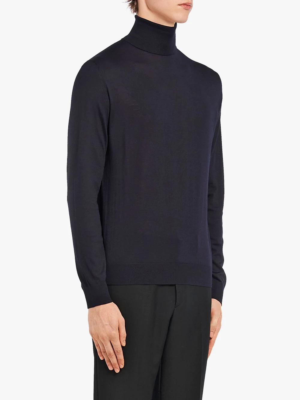 Wool turtleneck sweater - 3