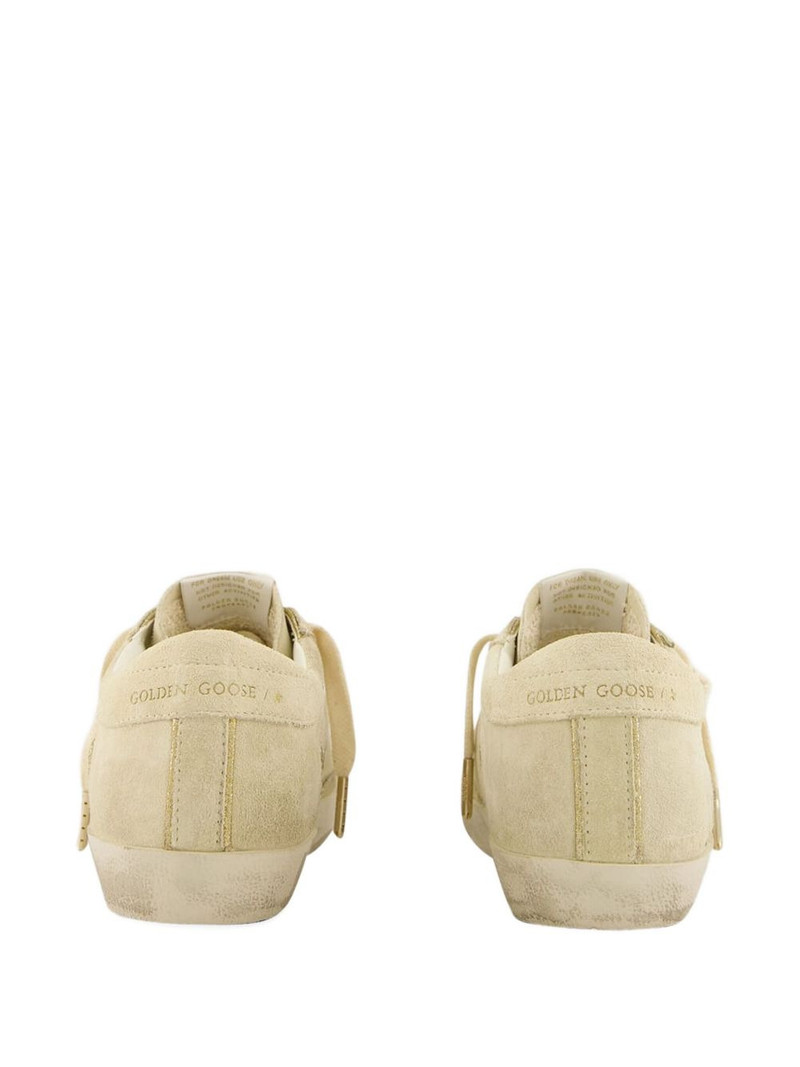 glitter-piping suede sneakers 3