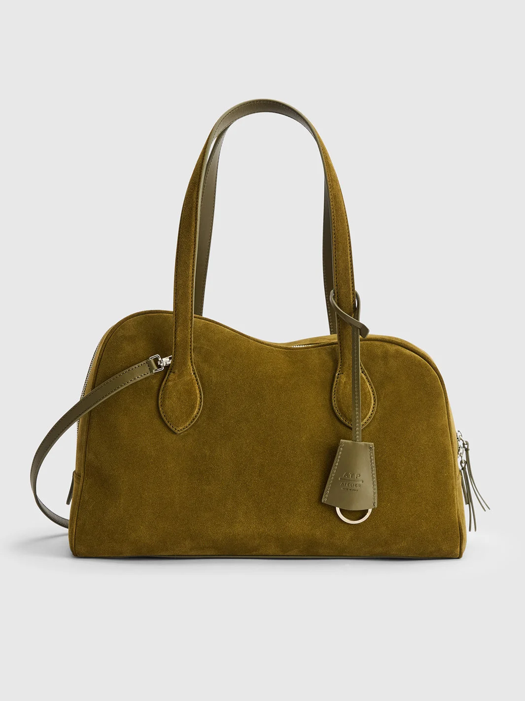 Noale Muschio Suede Top handle bag - 1