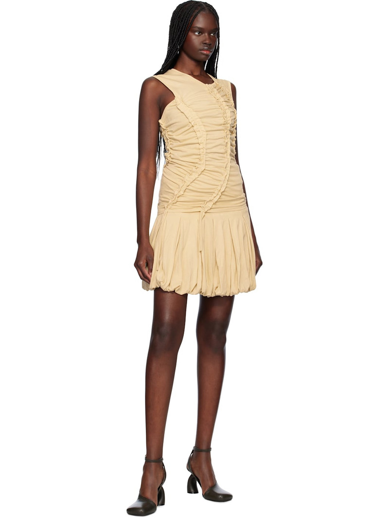 RENAISSANCE RENAISSANCE Beige Qajar-J Miniskirt outlook