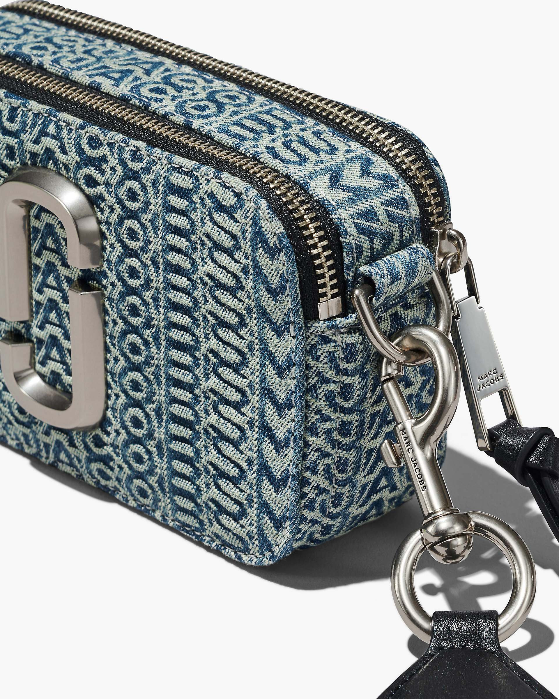 THE WASHED MONOGRAM DENIM SNAPSHOT - 4