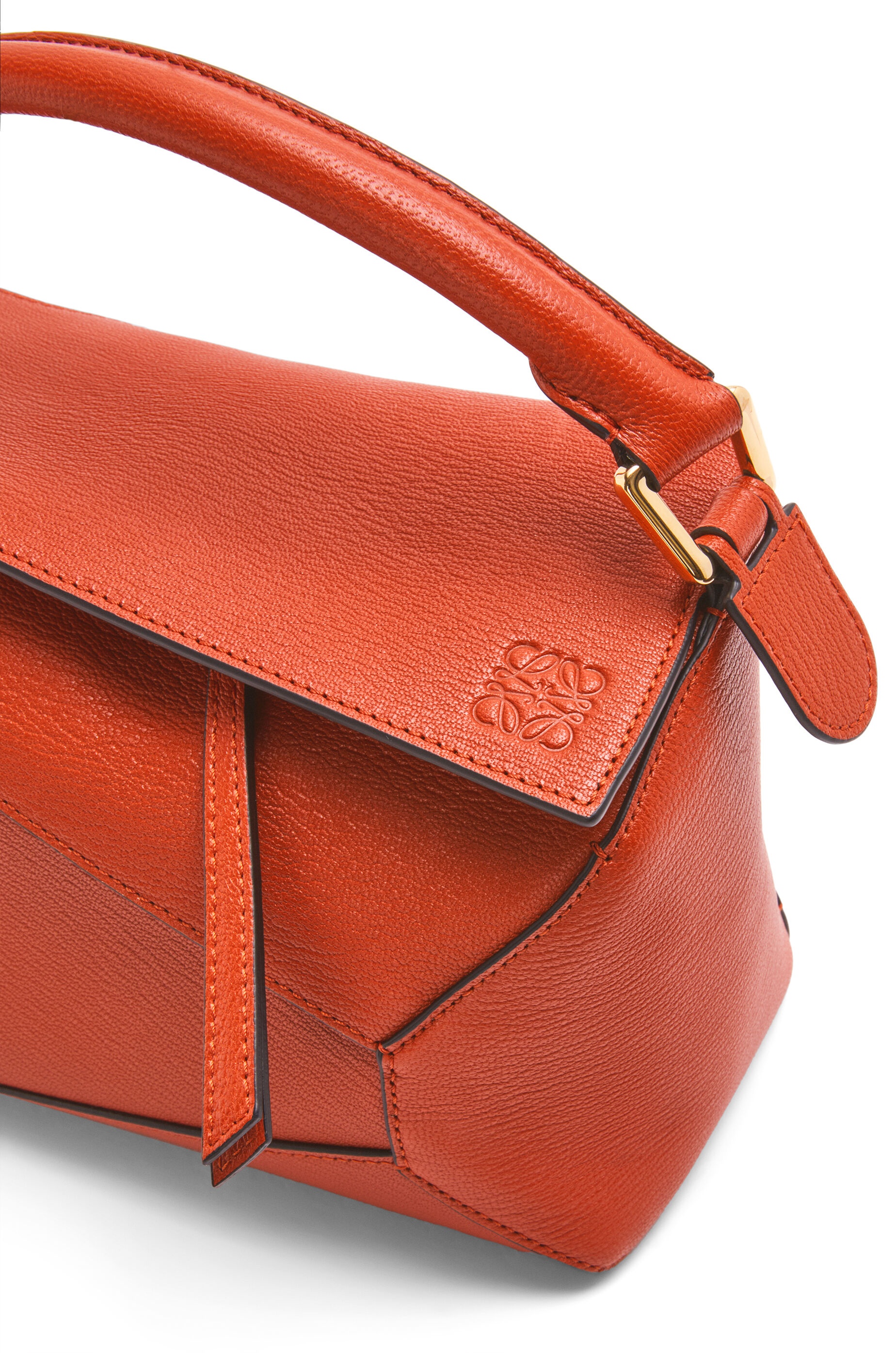 Small Puzzle Edge bag in goatskin - 8