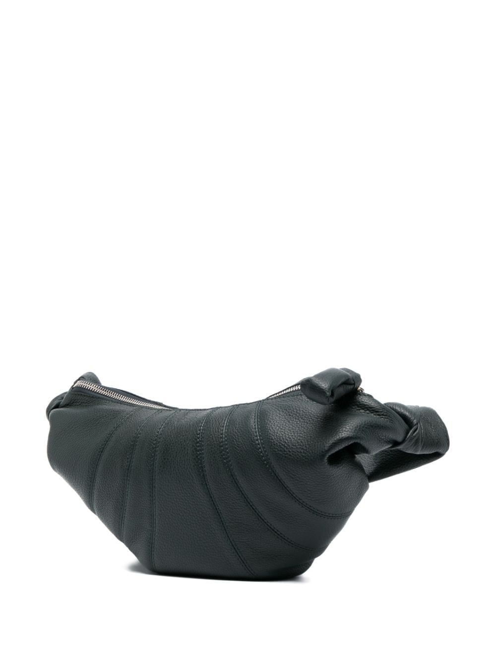 Croissant leather shoulder bag - 3