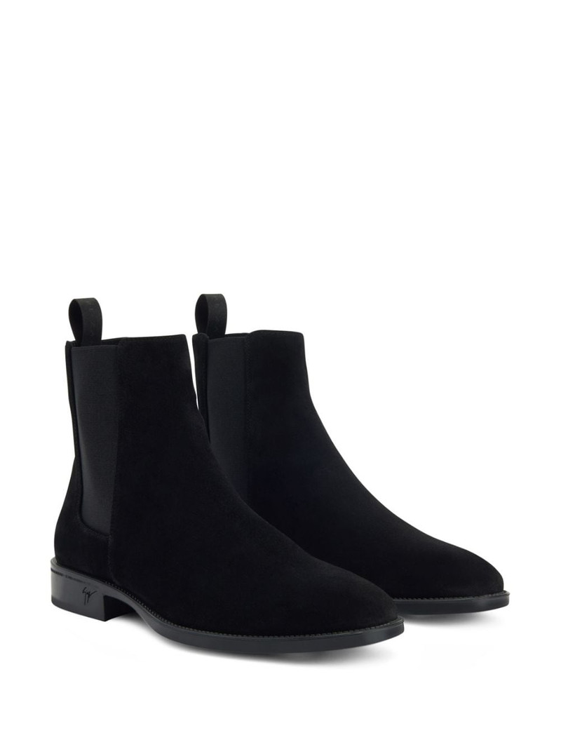 Giuseppe Zanotti Ryim elasticated-panel velvet boots outlook