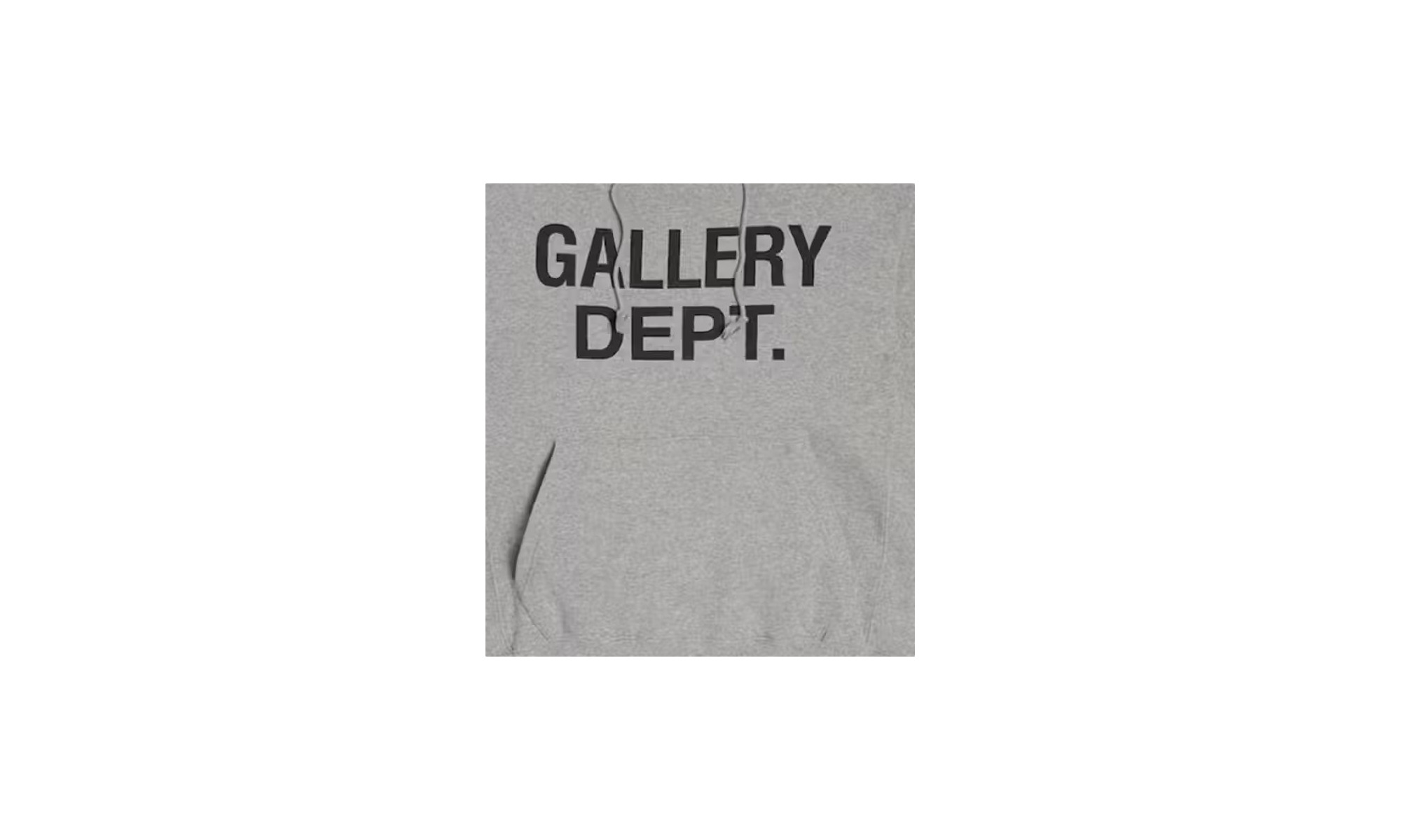 Cotton Blend Hoodie "Grey" - 2