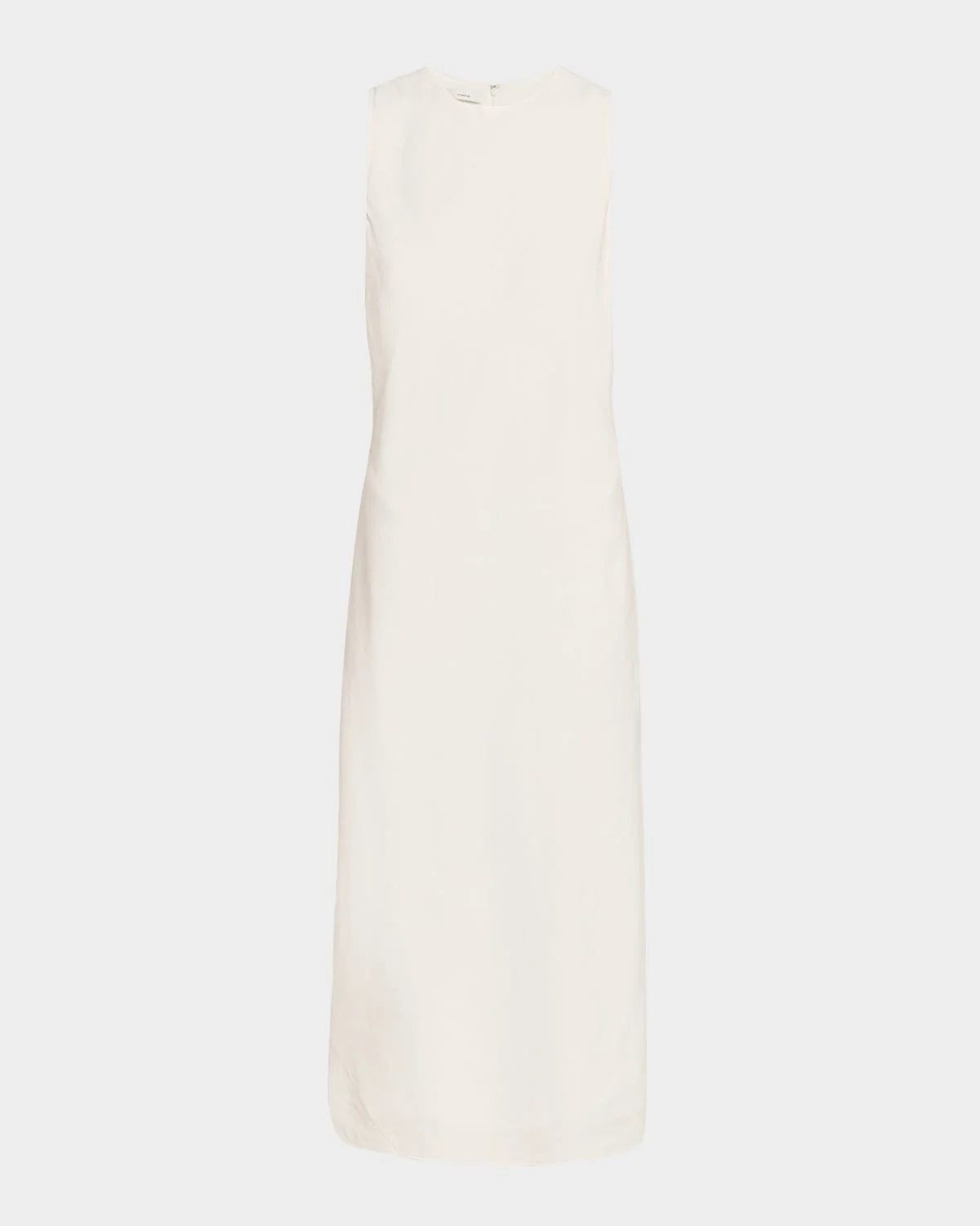 Bias Linen Midi Dress - 1