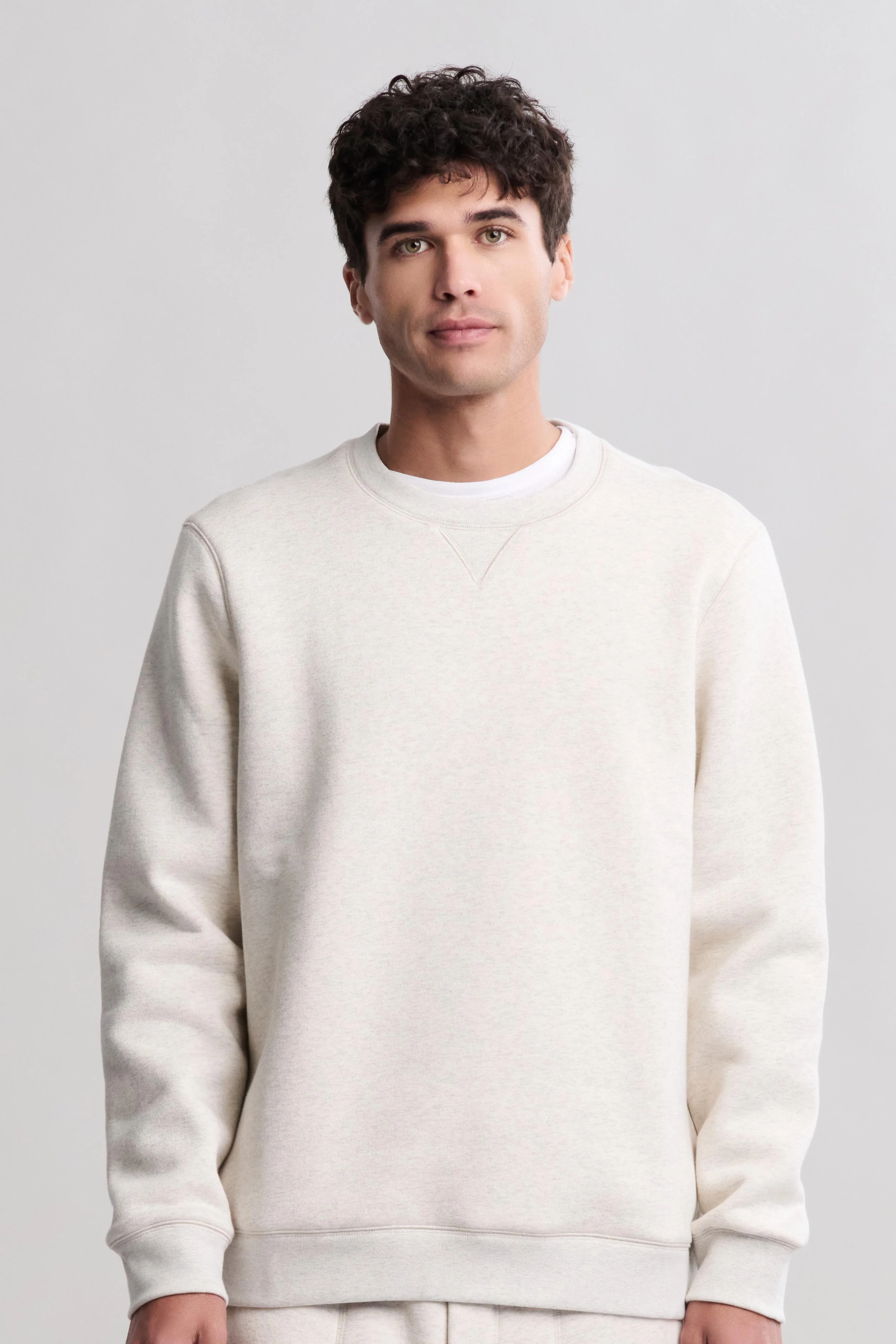 Fleece Crewneck Sweatshirt - 1