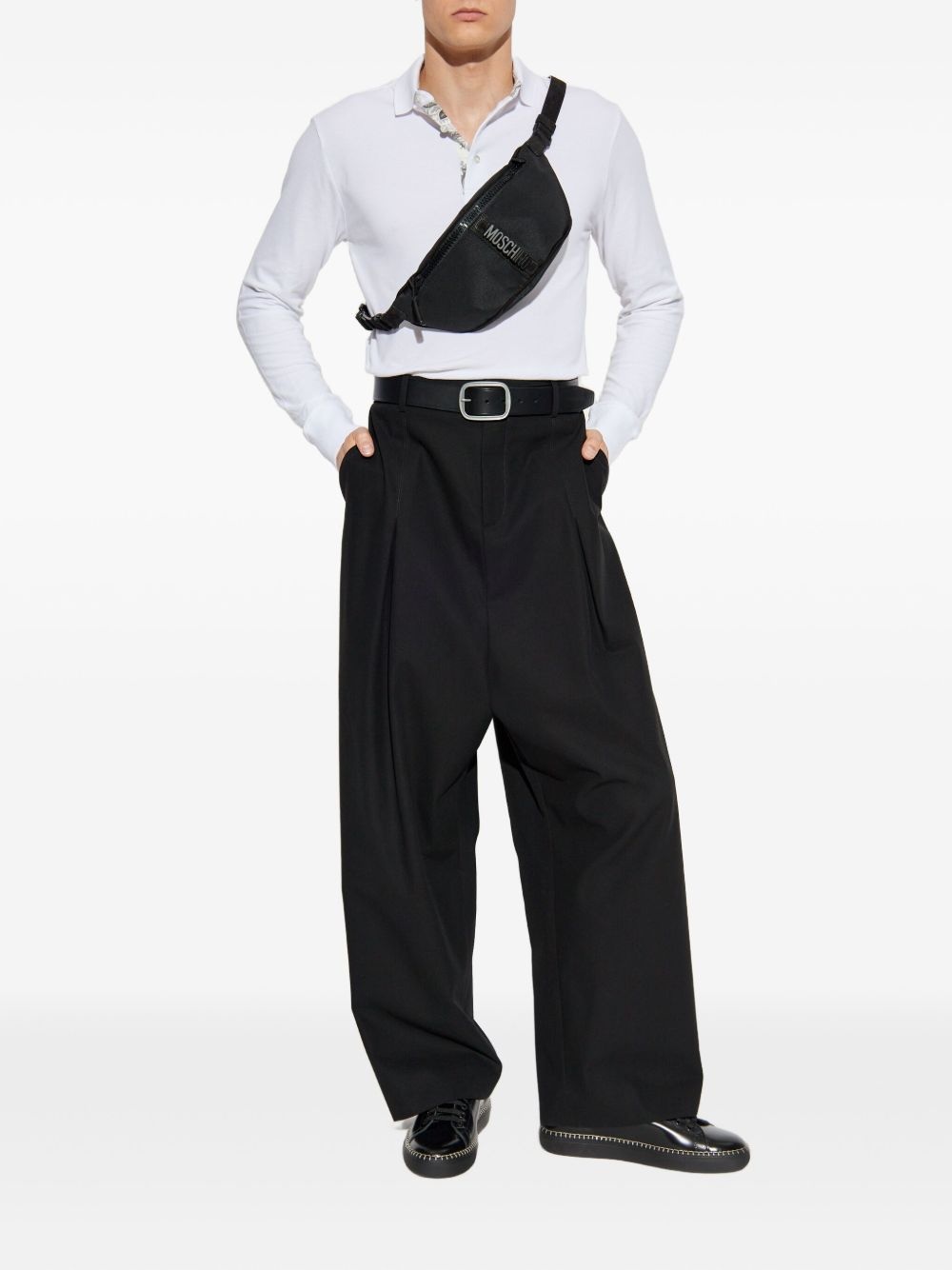 long-sleeve polo shirt - 2