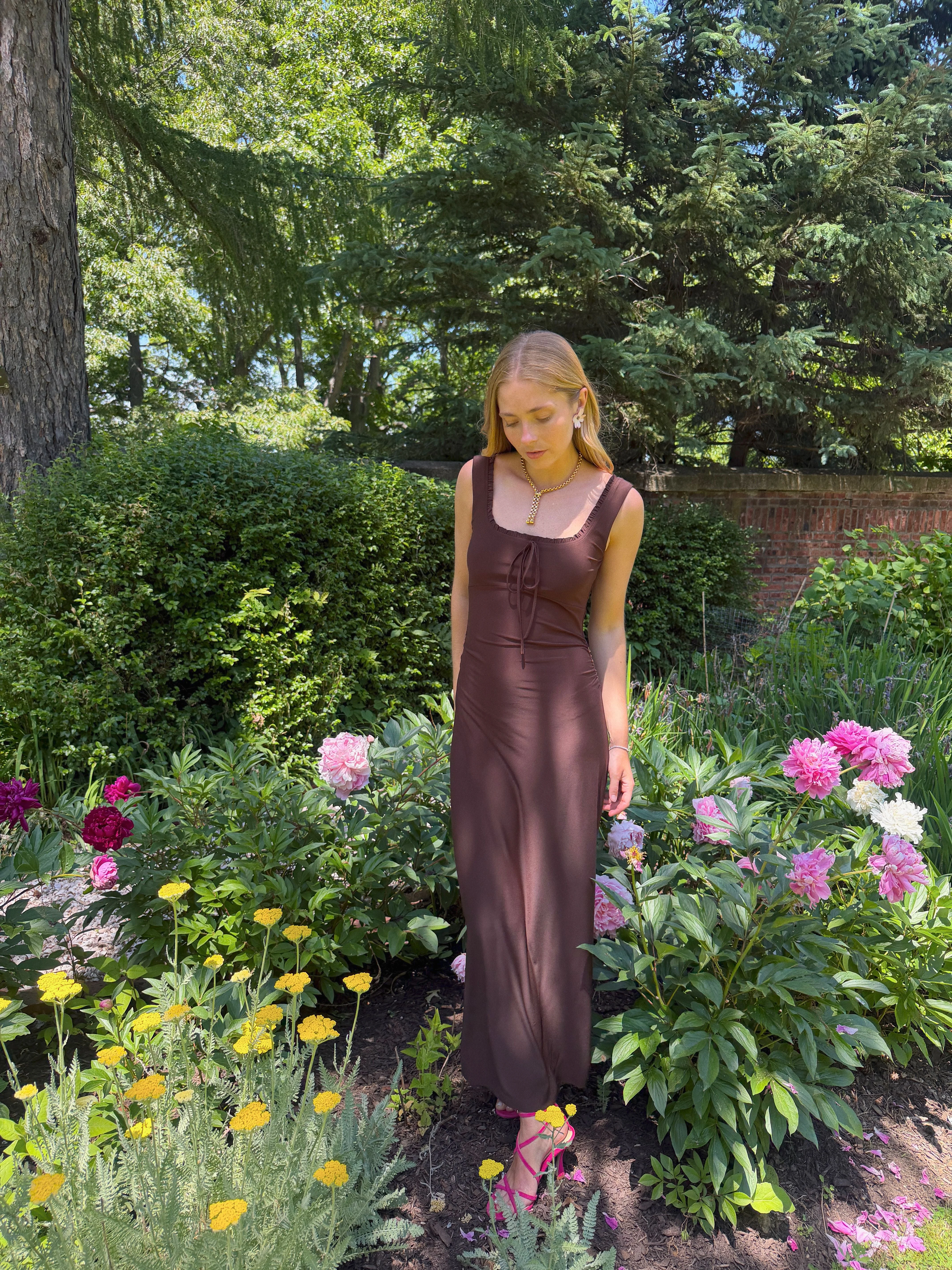 The Coraline Dress - Chocolate - 1