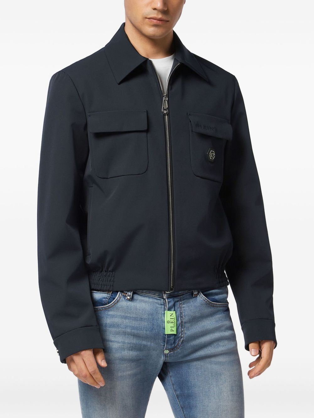 logo-plaque jacket - 3