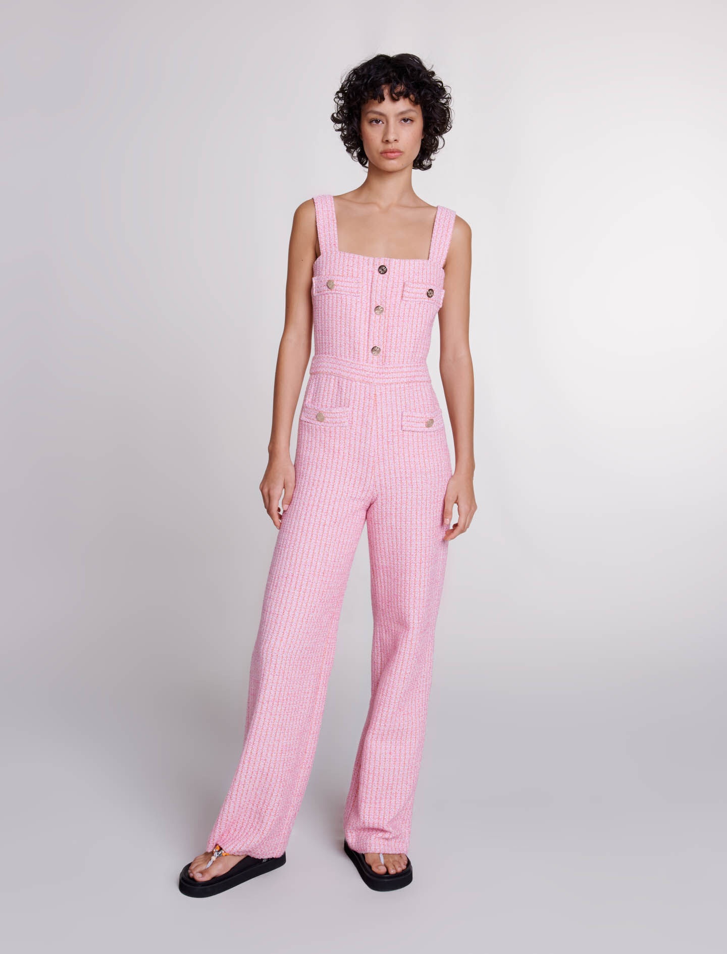 Tweed dungarees - 2