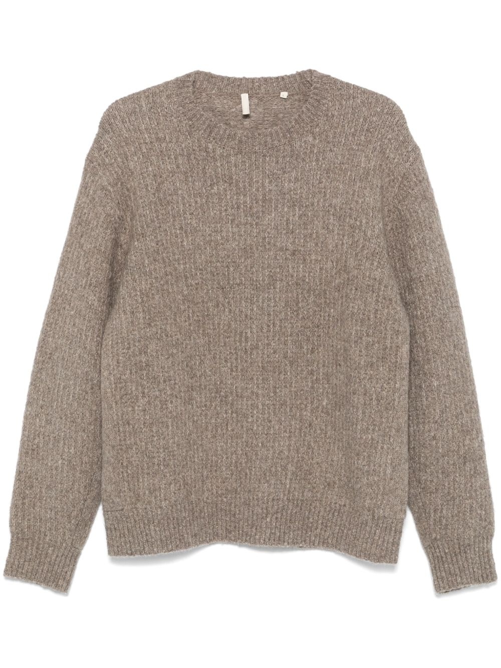 mélange-effect sweater - 1