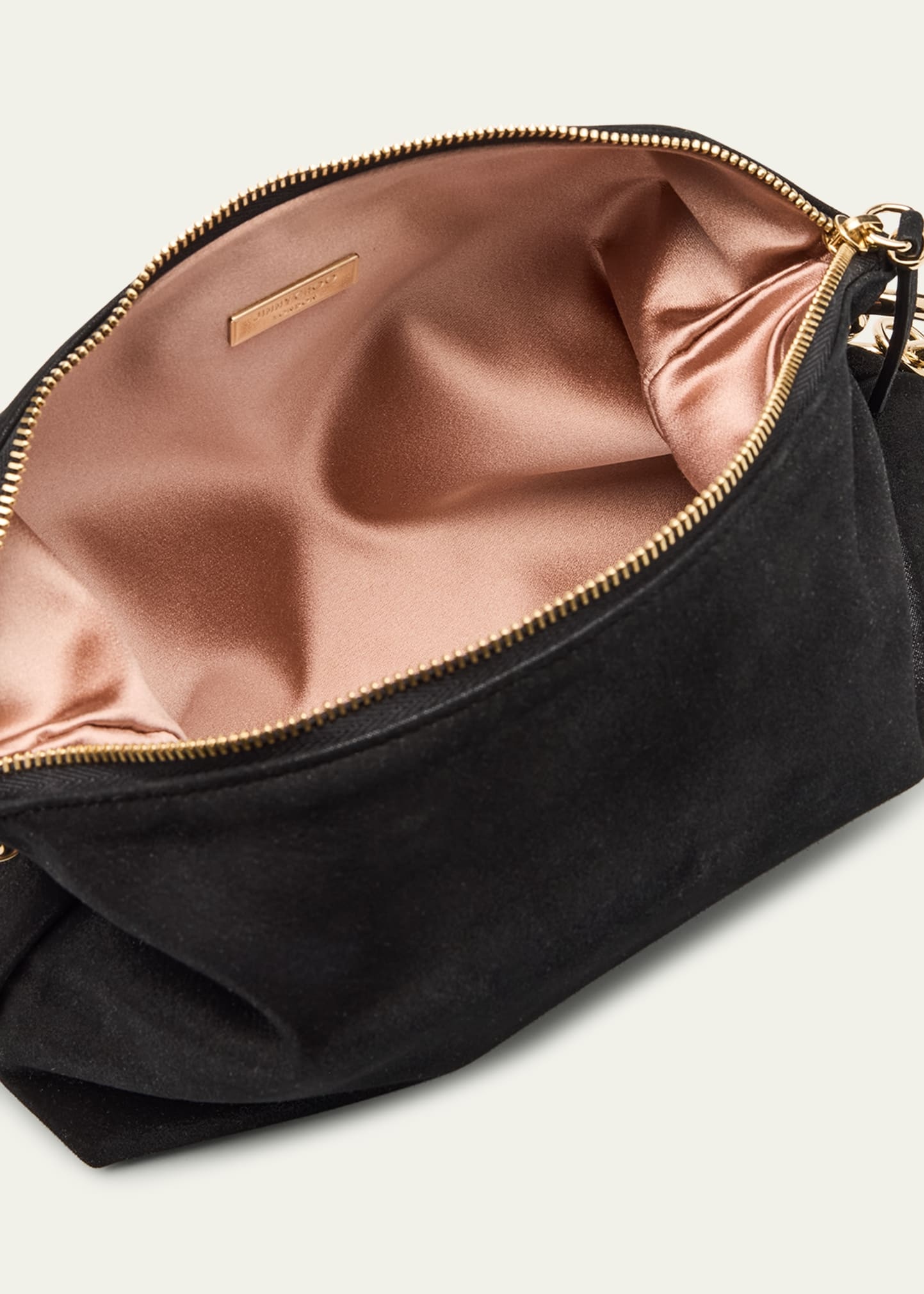 Callie Shimmer Suede Shoulder Bag - 4
