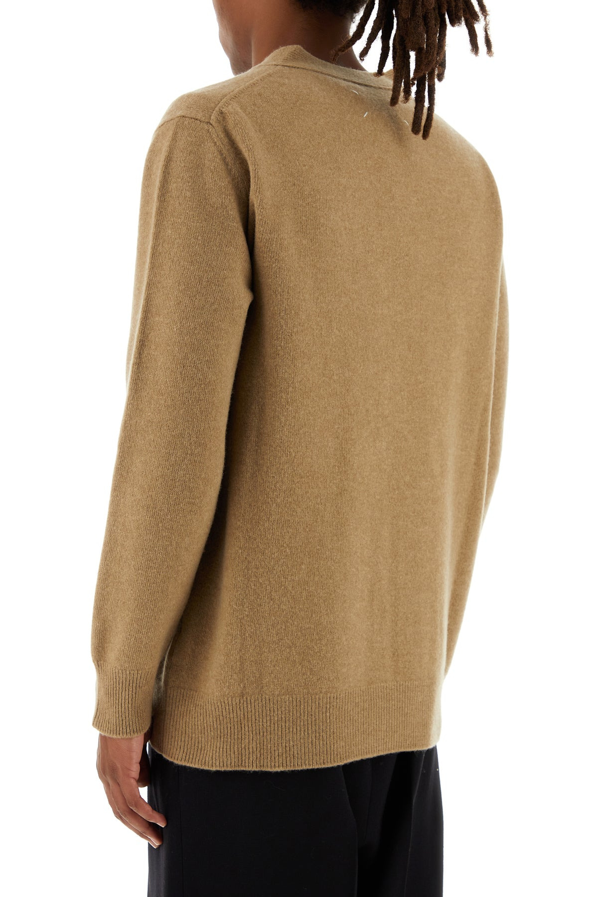 Cappuccino wool cardigan - 4