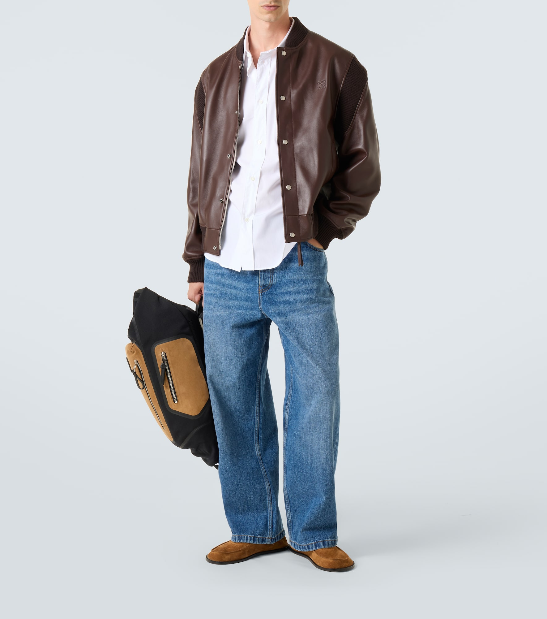 Anagram cotton poplin shirt - 2