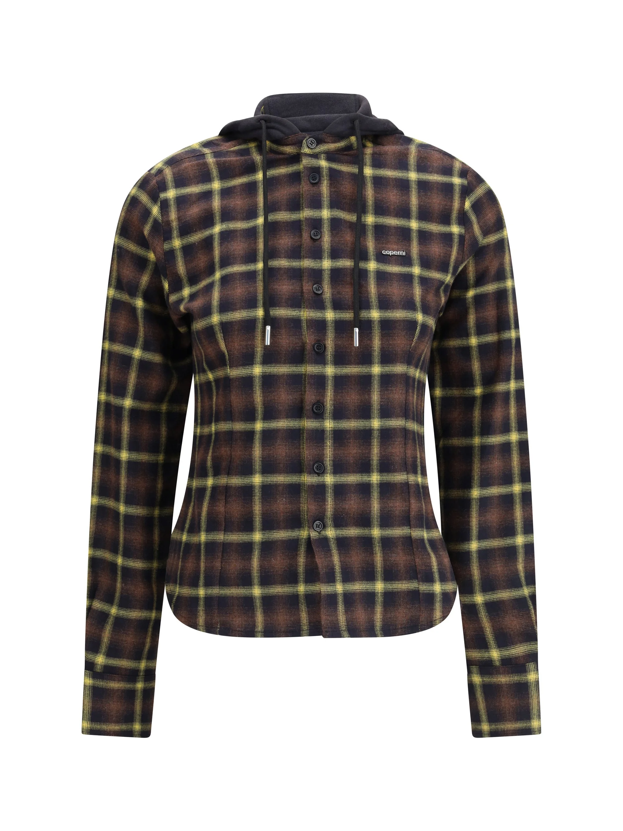 Coperni Women Hooded Shirt - 1