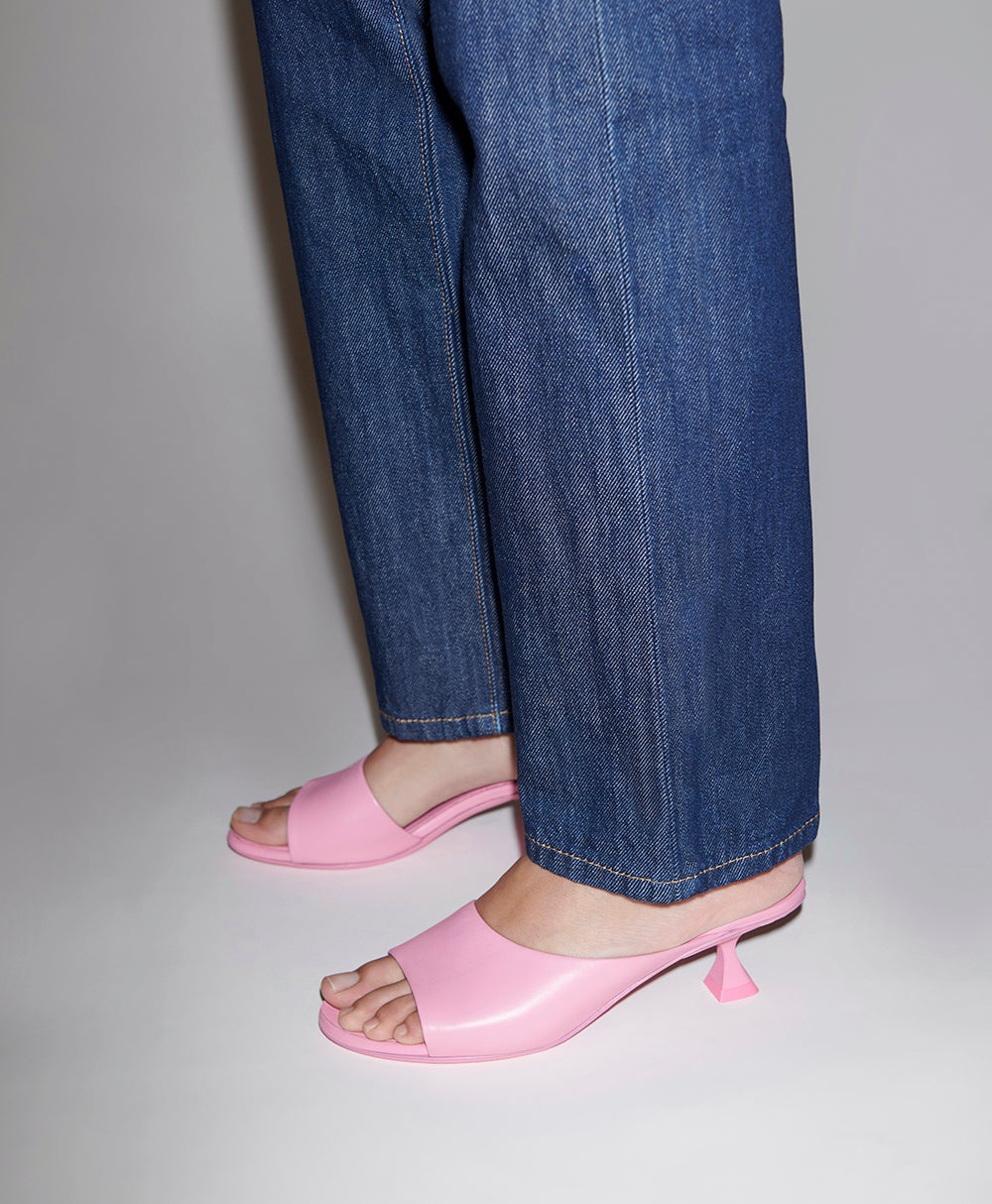 KITTEN OPEN TOE MULE - 3