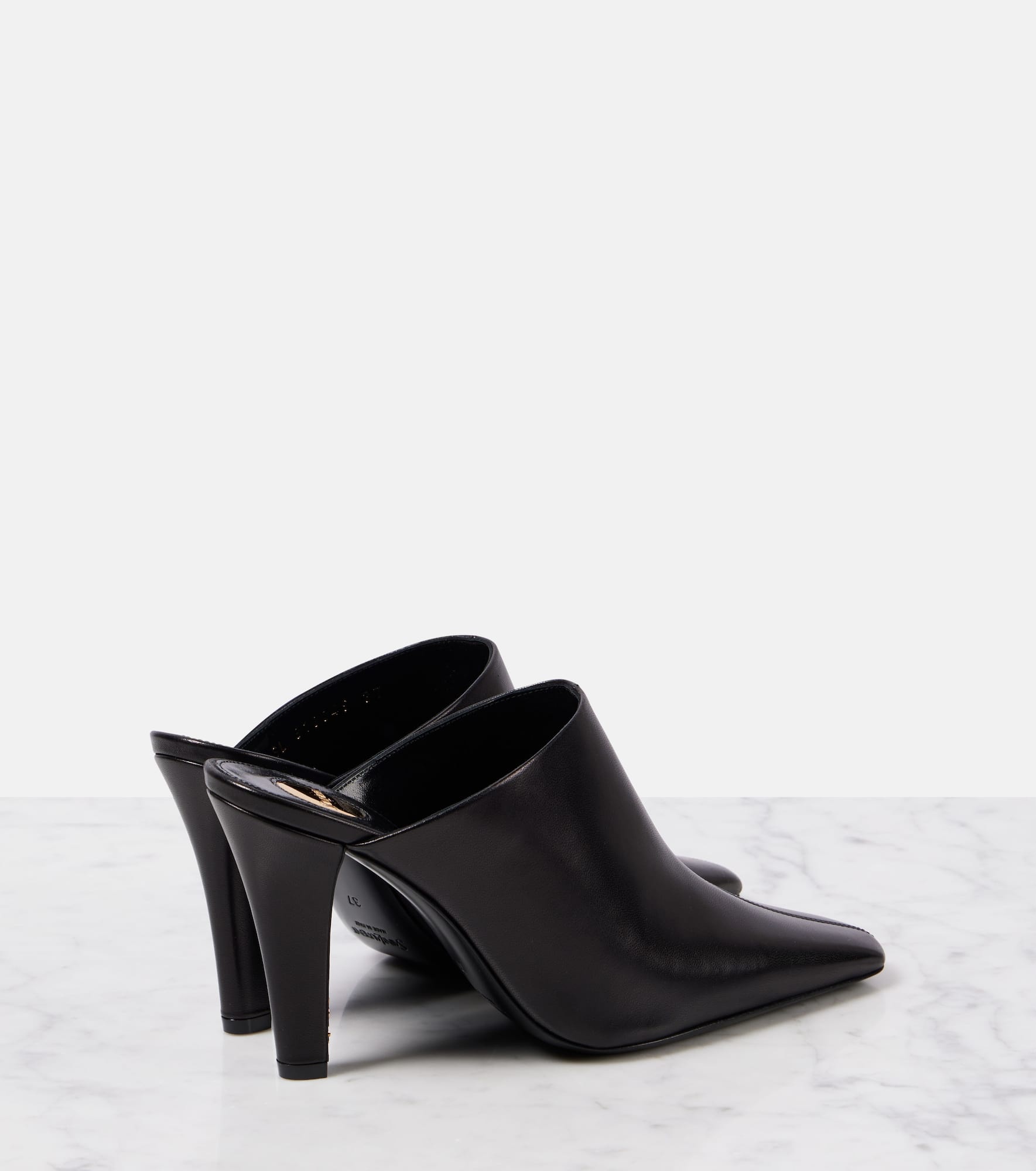 Jill 95 leather mules - 2