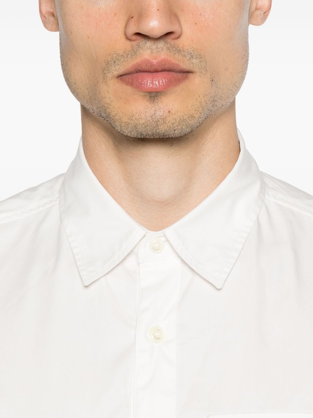 gabardine shortleeved shirt - 5