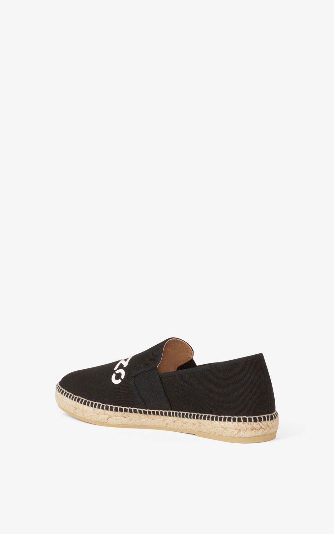 KENZO Logo elasticated espadrilles - 4