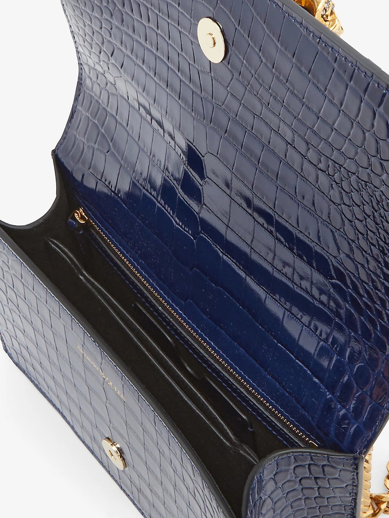 The Jewelled leather cross-body bag 4