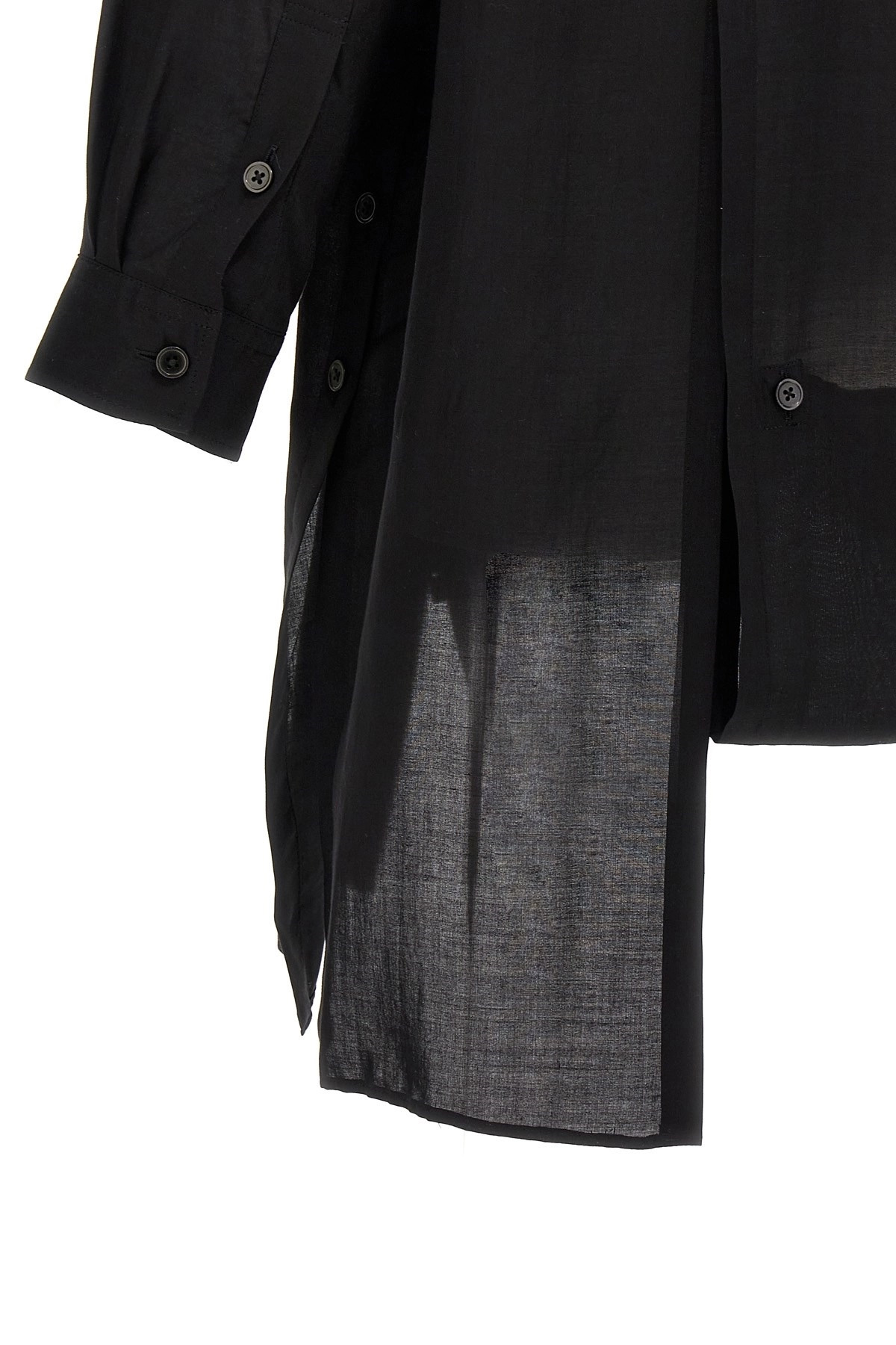 'Cellulose Lawn Zip Button Blouse' shirt - 5