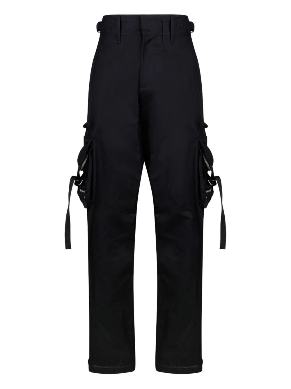 straight-leg cargo trousers - 1