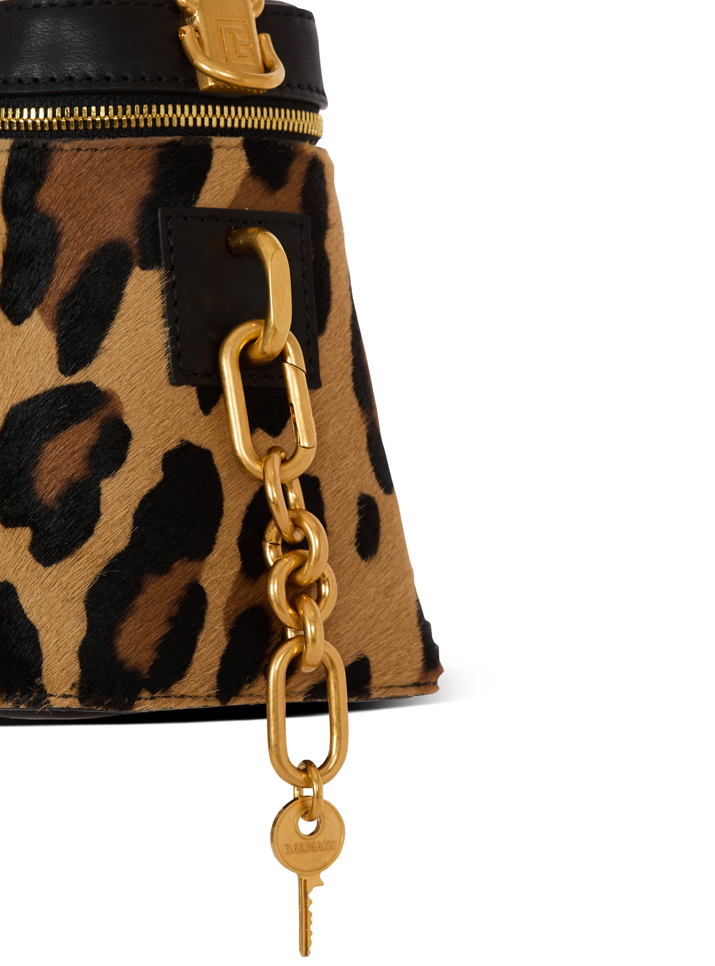 Pulse Vanity leopard print leather bag - 5