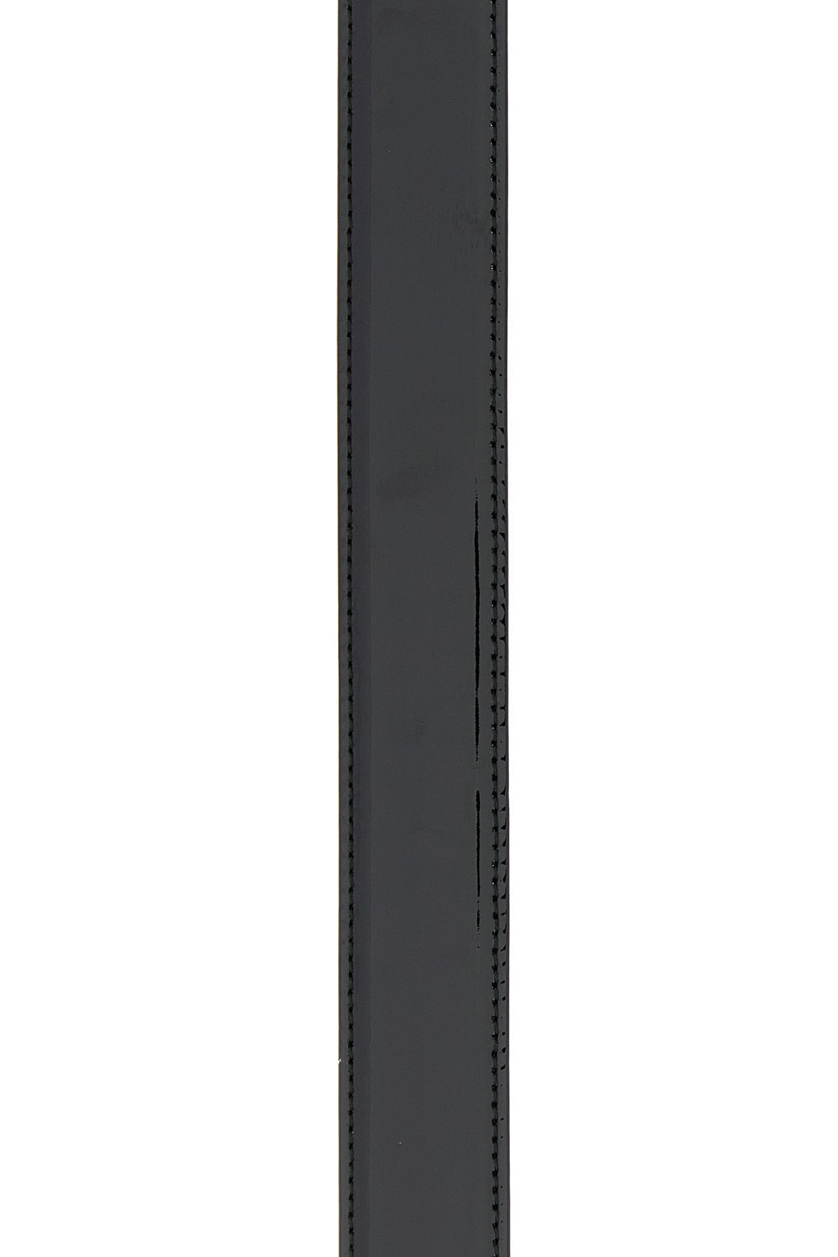 Black leather belt - 3