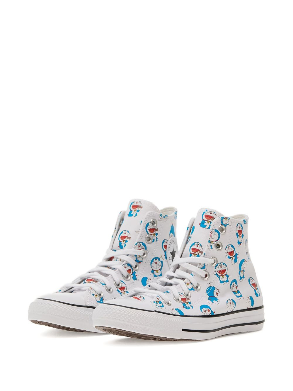 doraemon print high-top trainers - 2