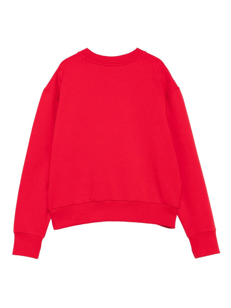 Moschino teddy-print sweatshirt outlook