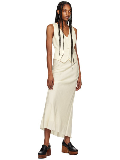 GABRIELA HEARST Off-White Belo Maxi Skirt outlook