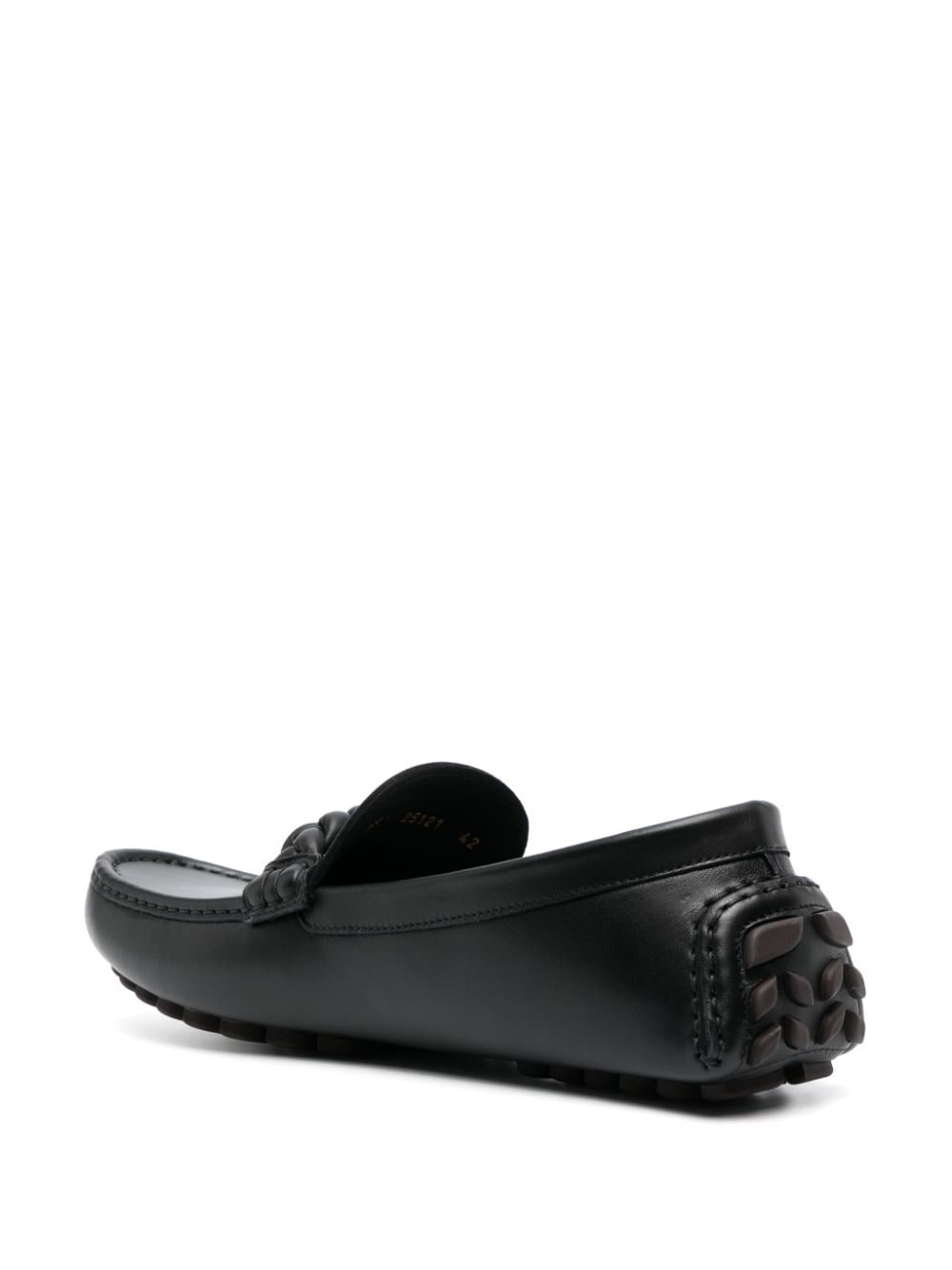 Monza leather loafers - 3