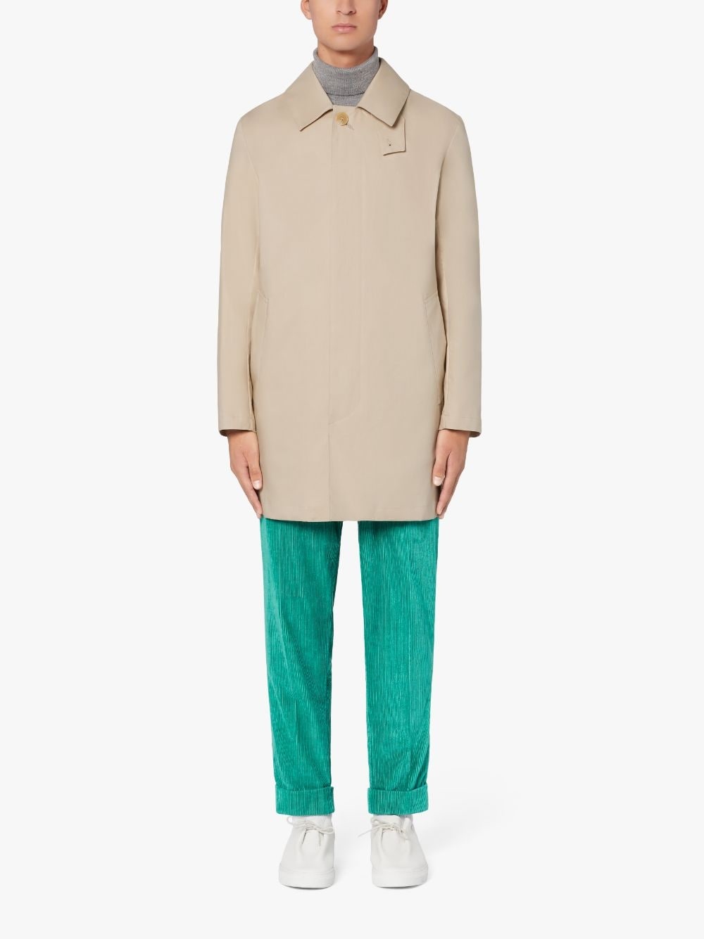 CAMBRIDGE PUTTY RAINTEC COTTON SHORT COAT | GMC-100 - 2
