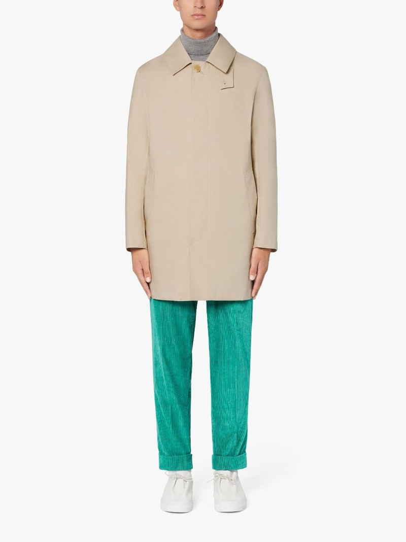 Mackintosh CAMBRIDGE PUTTY RAINTEC COTTON SHORT COAT | GMC-100 outlook