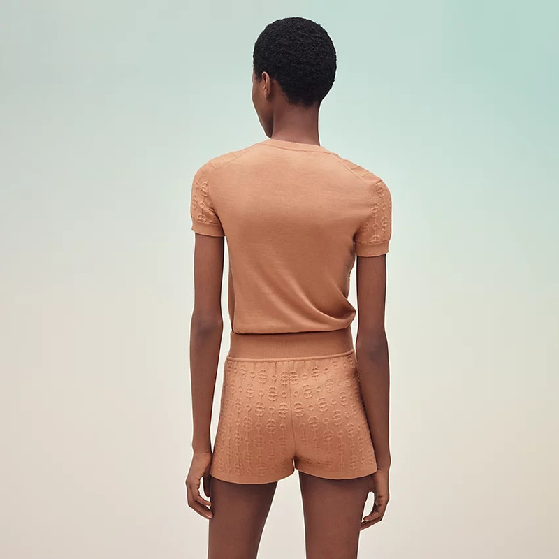Hermès Shorts with "Mors a Jouet" detail outlook
