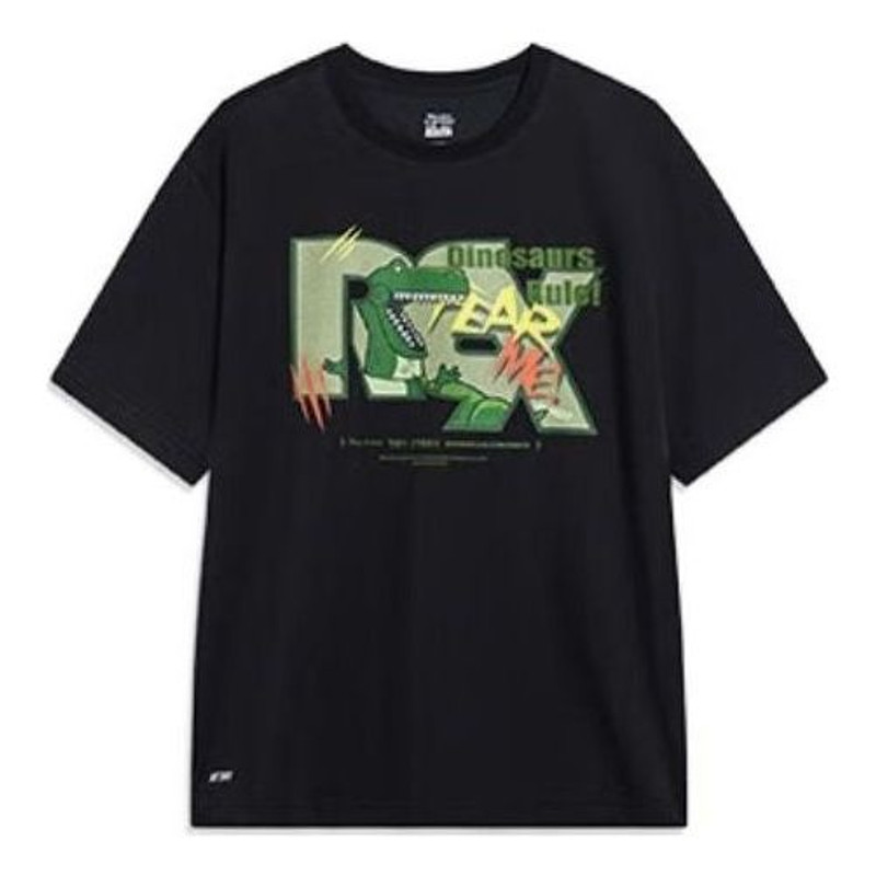 Li-Ning x Disney Toy Story Graphic T-shirt 'Black' AHST747-5 - 1