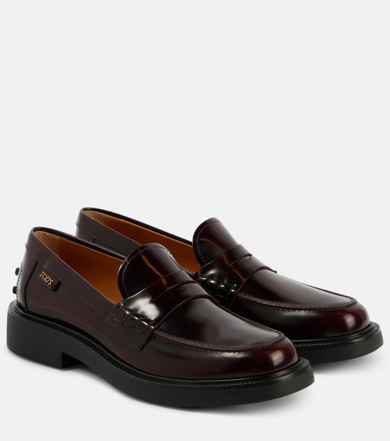 가죽 loafers 1
