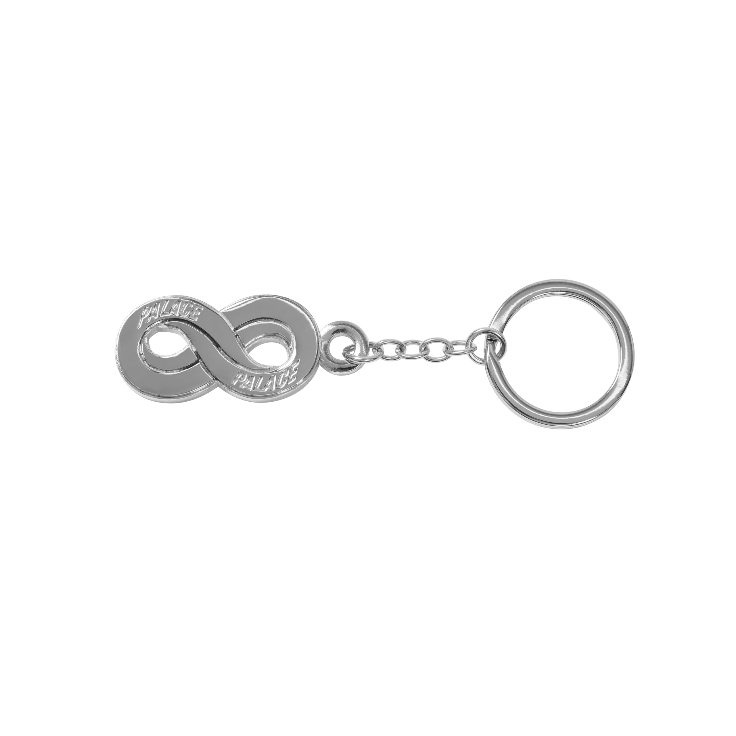 CHAIN LINK KEYRING SILVER - 1