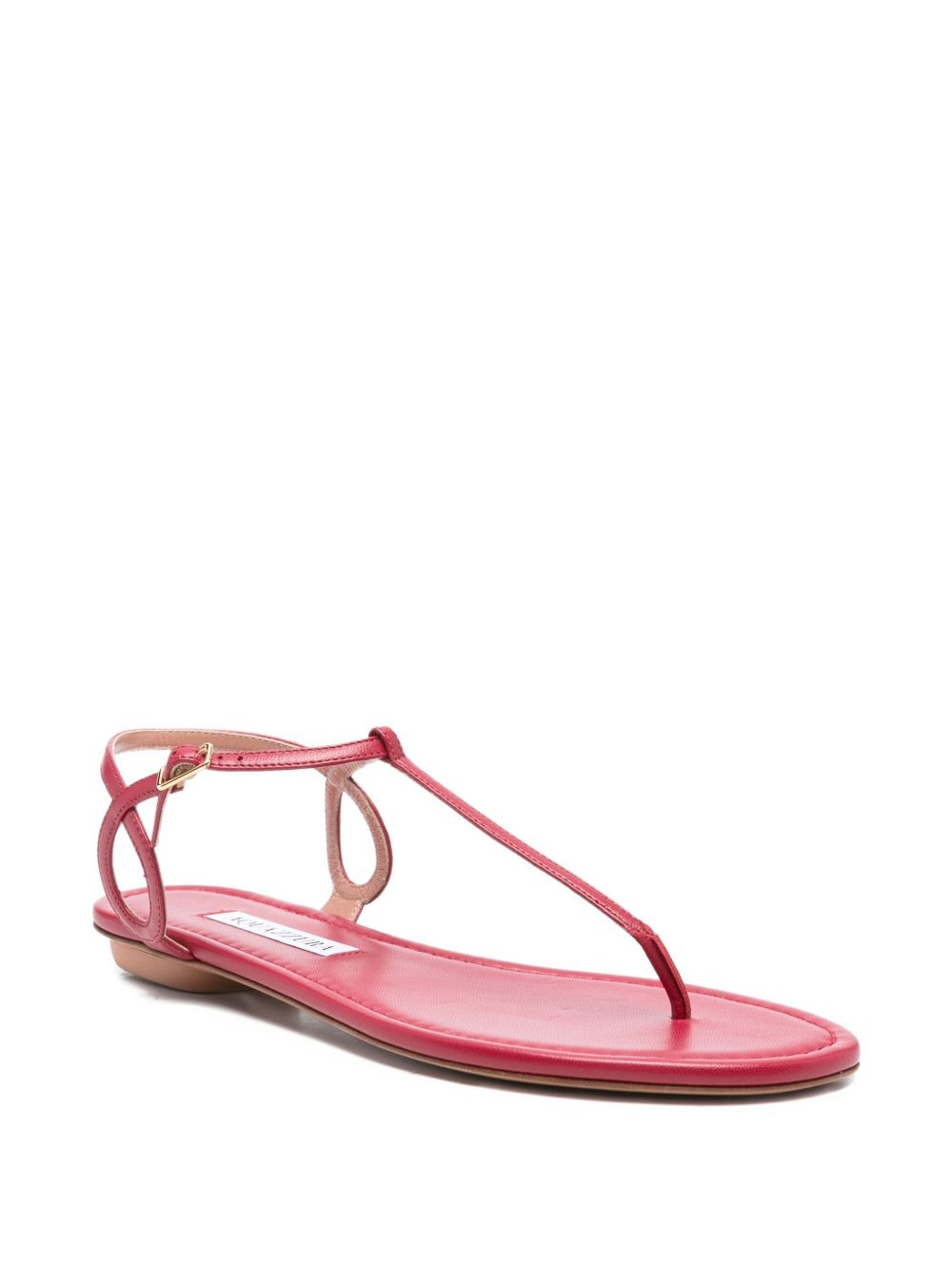 Almost Bare leather T-bar sandals - 2