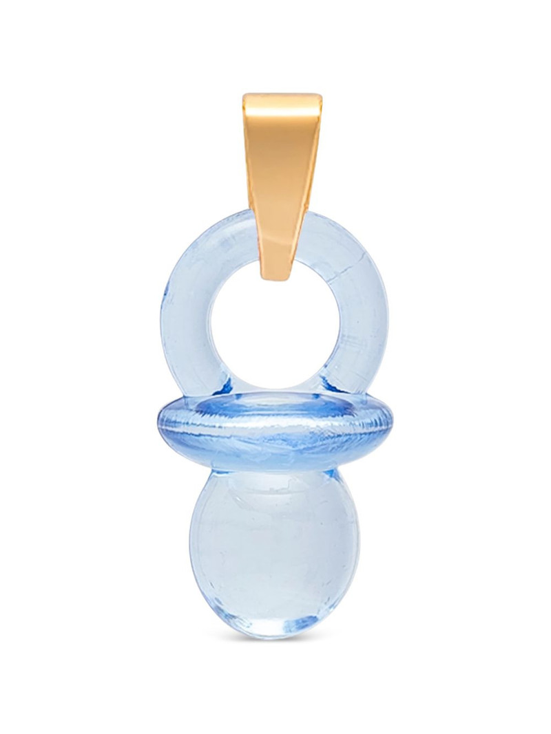 CRYSTAL HAZE Pacifier pendant necklace outlook