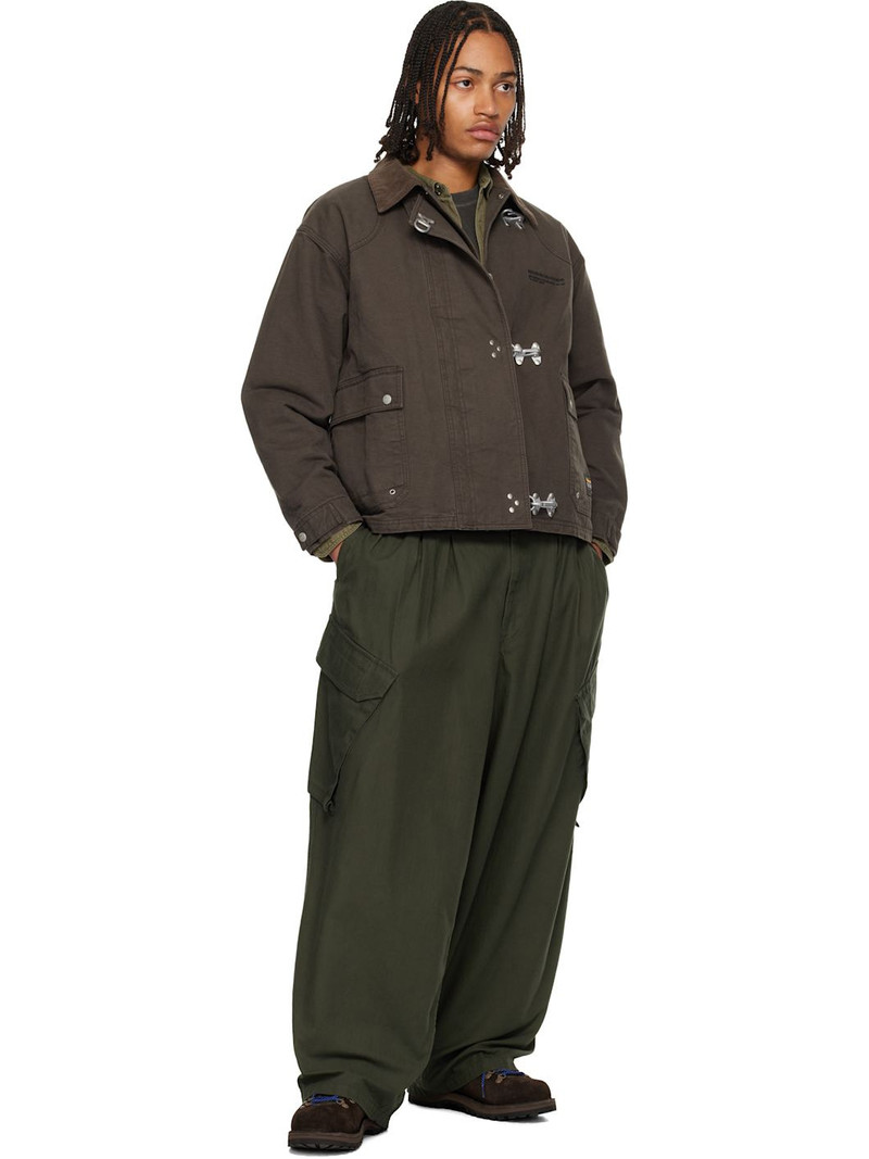 NEIGHBORHOOD Khaki Fireman Jacket outlook